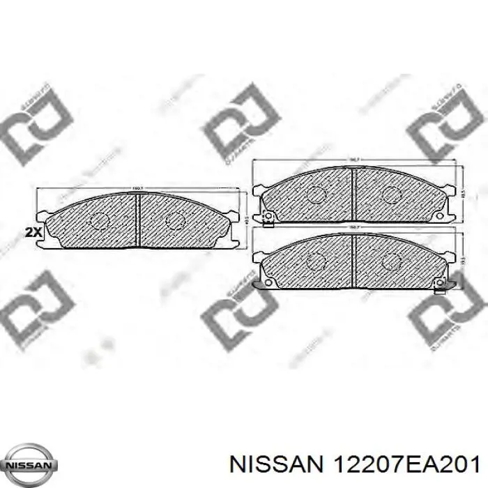 Купить 12207EA201 Nissan/Infiniti 