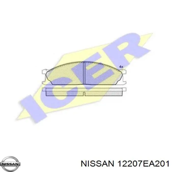  Nissan/Infiniti 12207EA201 цена, от 25.28 USD