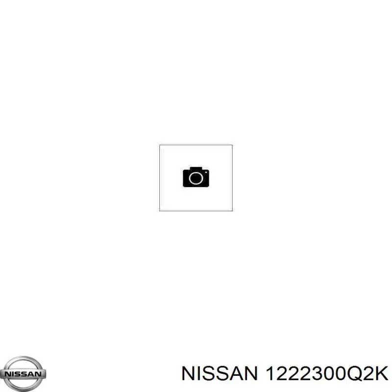 Вкладыши коленвала коренные, комплект, стандарт (STD) 1222300Q2K Nissan