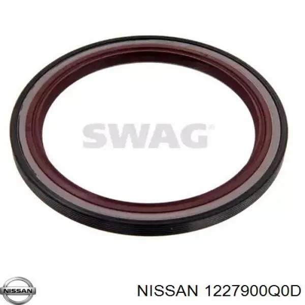 1227900Q0D Nissan сальник коленвала двигателя задний