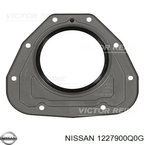 Vedação traseira de cambota de motor para Nissan Qashqai (J10)