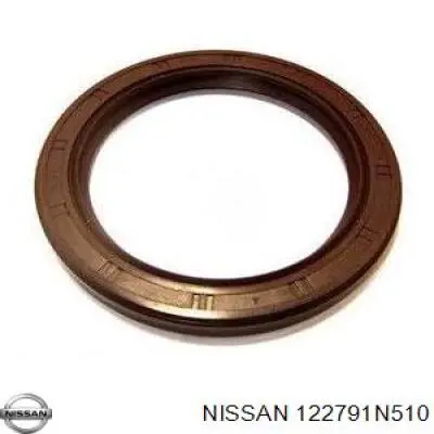 122791N510 Nissan vedação traseira de cambota de motor