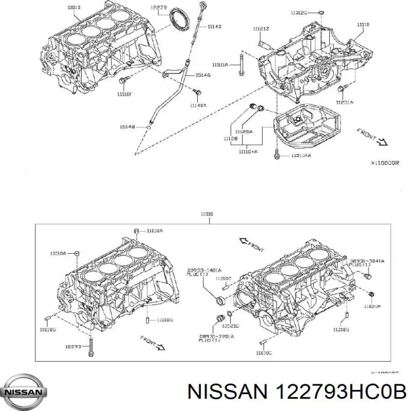 Nissan/Infiniti 122793HC0B цена, от 39.50 USD