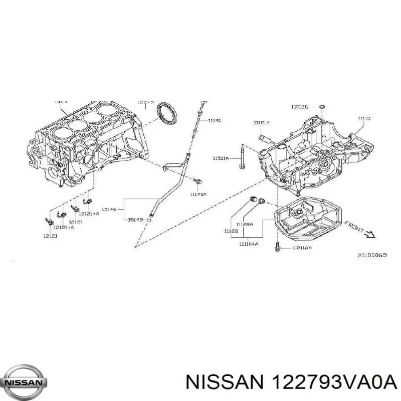  122793VA0A Nissan