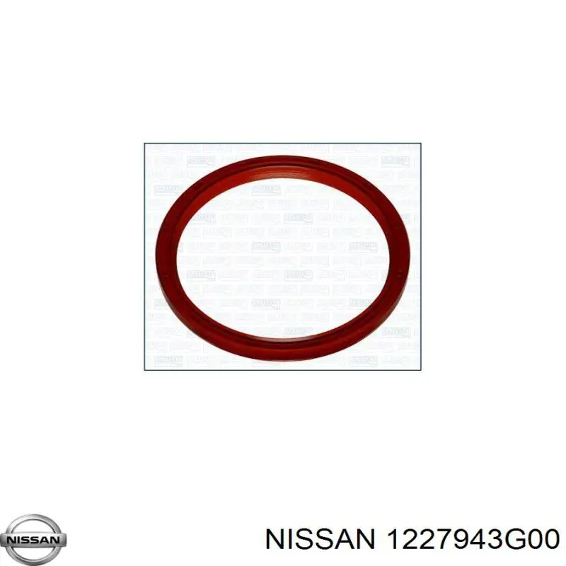 1227943G00 Nissan сальник коленвала двигателя задний