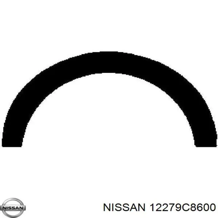 12279C8600 Nissan/Infiniti Сальник коленвала двигателя, задний