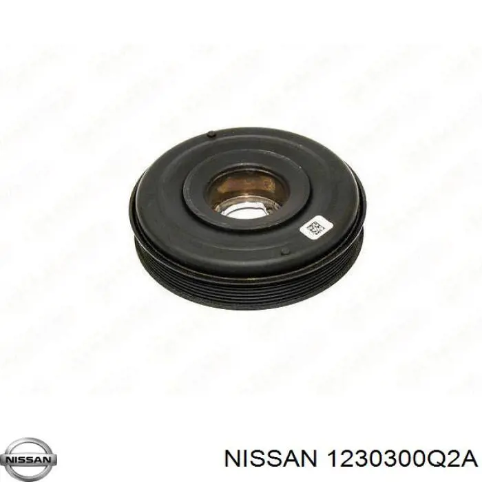 Купить 1230300Q2A Nissan/Infiniti Шкив-демпфер коленвала