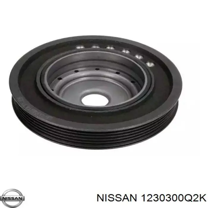 Шкив коленвала (демпфер) Nissan/Infiniti 1230300Q2K цена, от 43.48 USD
