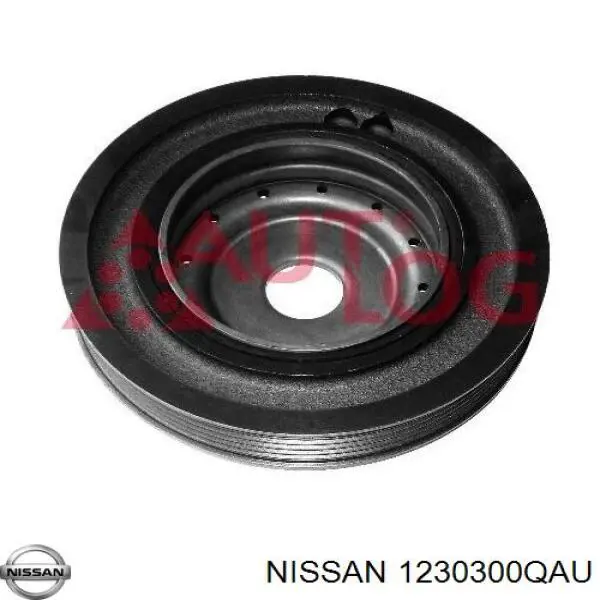 Шкив коленвала (демпфер) Nissan/Infiniti 1230300QAU цена, от 23.70 USD