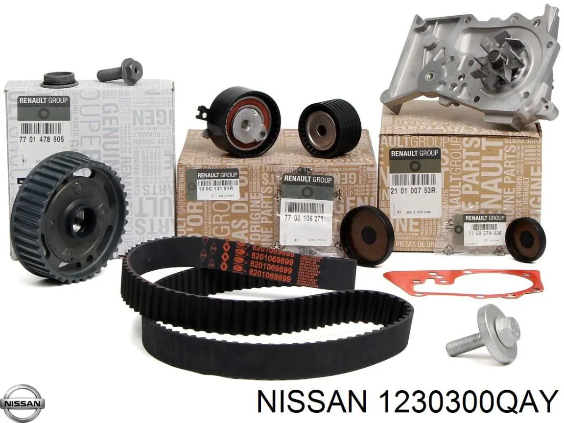 Шкив коленвала 1230300QAY Nissan/Infiniti