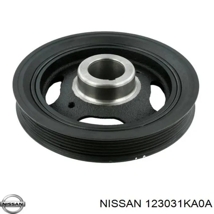 Шкив коленвала (демпфер) Nissan/Infiniti 123031KA0A цена, от 38.01 USD