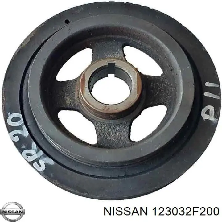 Шкив коленвала (демпфер) Nissan/Infiniti 123032F200 цена, от 42.33 USD