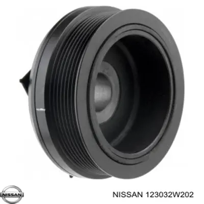 Шкив коленвала (демпфер) Nissan/Infiniti 123032W202 цена, от 76.66 USD