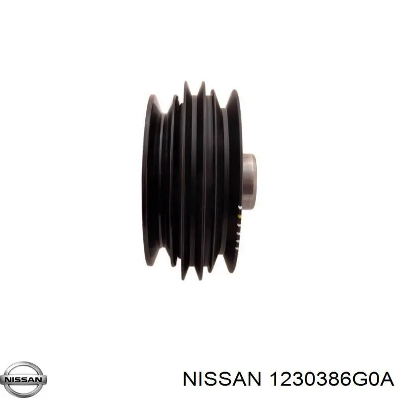 Шкив коленвала (демпфер) Nissan/Infiniti 1230386G0A цена, от 73.02 USD