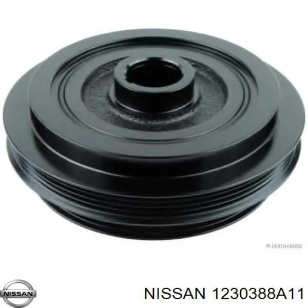 Шкив коленвала 1230388A11 Nissan