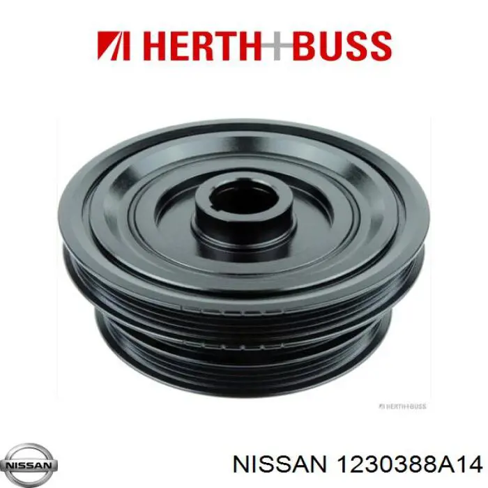 Polia de cambota 1230388A14 Nissan/Infiniti