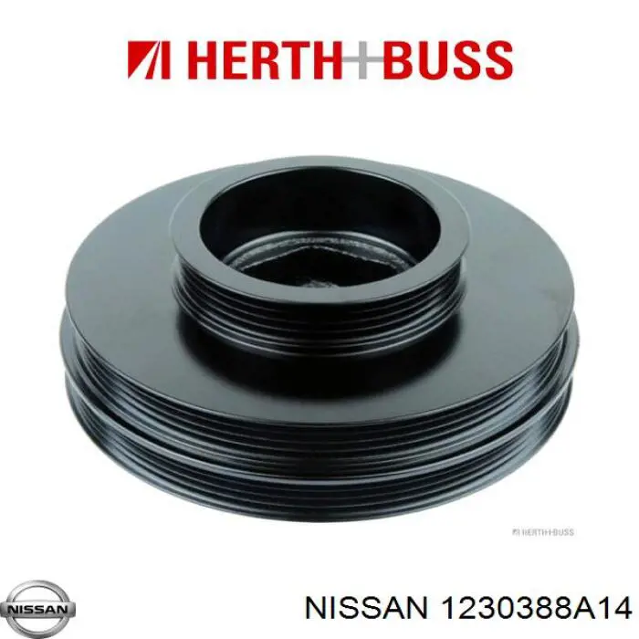 Купить 1230388A14 Nissan/Infiniti Шкив-демпфер коленвала