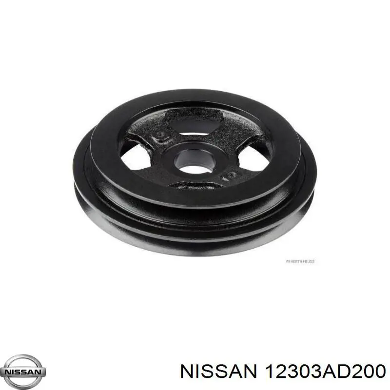 Шкив коленвала (демпфер) Nissan X-Trail внедорожник (T30) (2001 - 2007) цена, от 76.31 USD