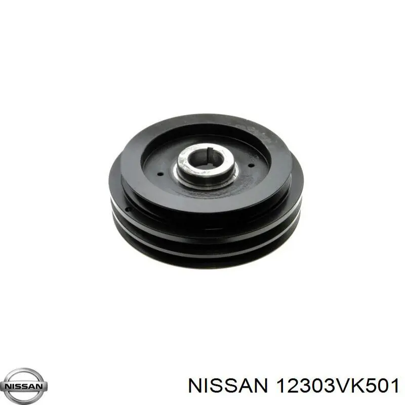 Шкив коленвала (демпфер) Nissan/Infiniti 12303VK501 цена, от 31.67 USD