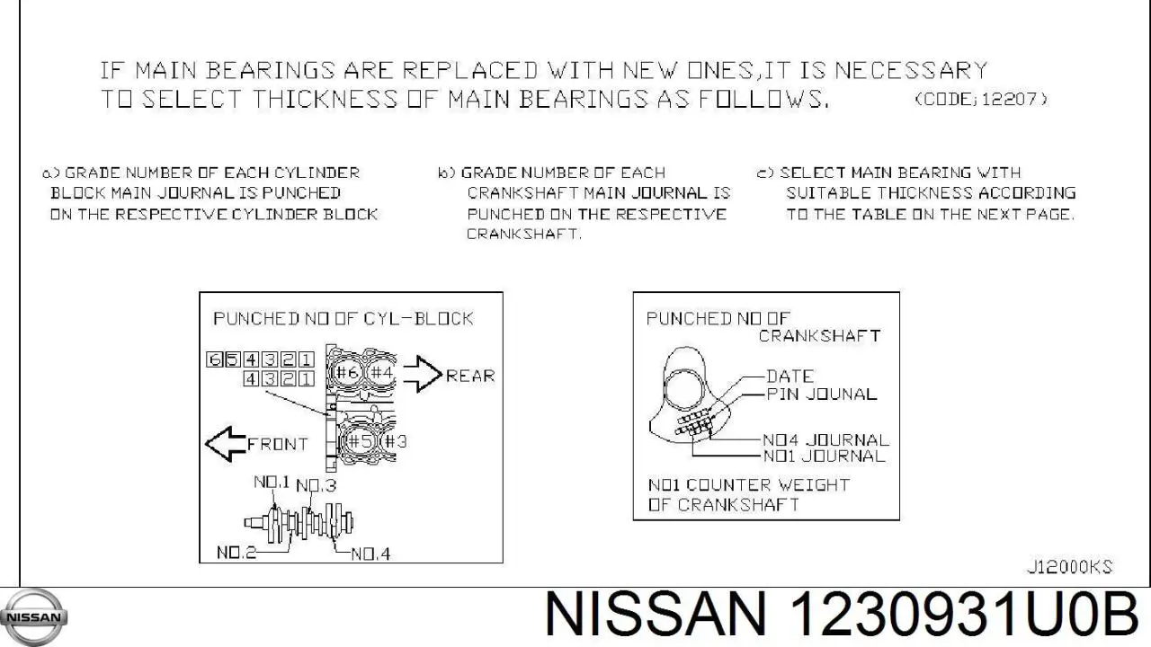 1230931U0B Nissan 