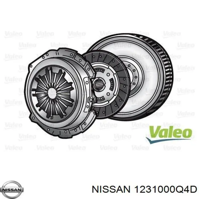 Маховик 1231000Q4D Nissan/Infiniti