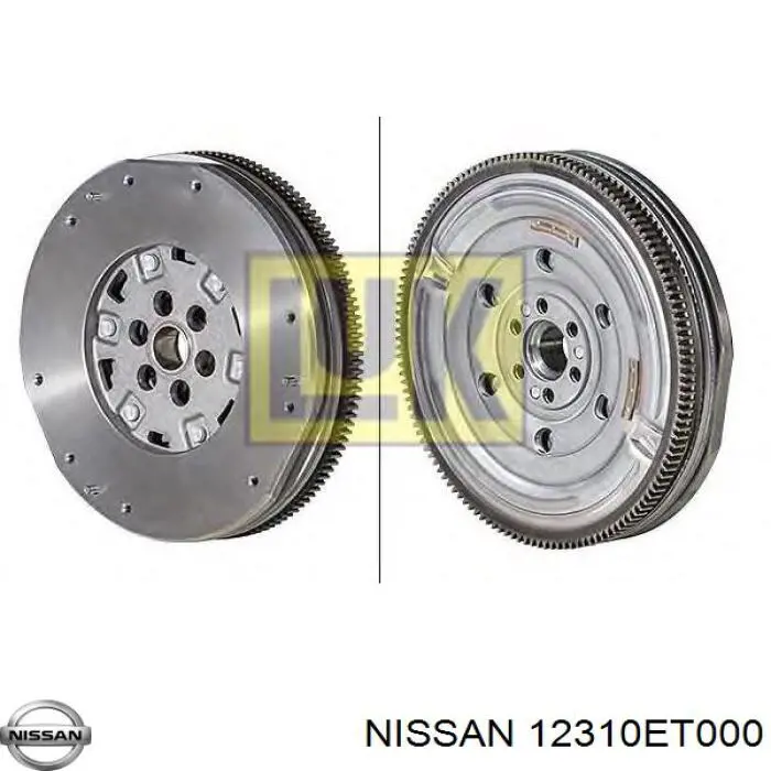 Маховик двигателя Nissan 12310ET000