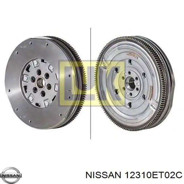 Маховик двигателя Nissan/Infiniti 12310ET02C цена, от 614.88 USD