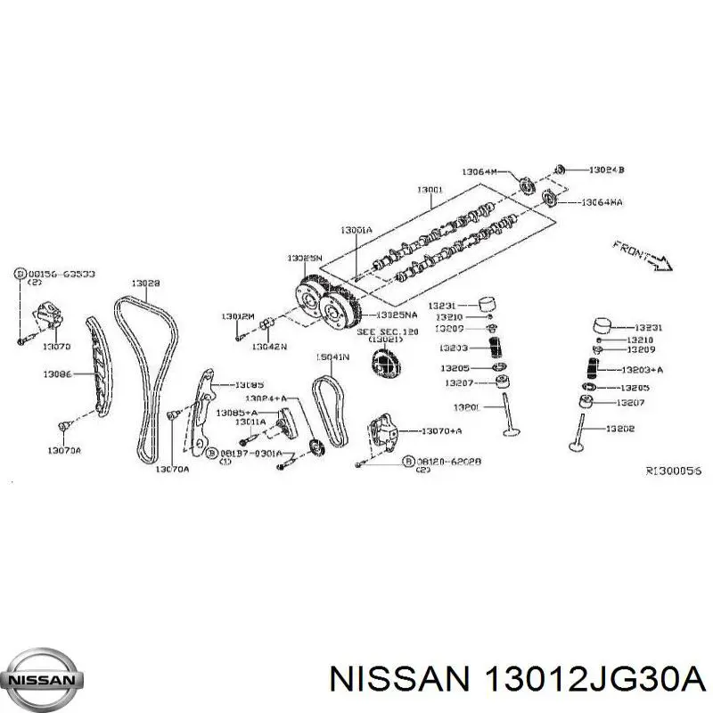  13012JG30A Nissan