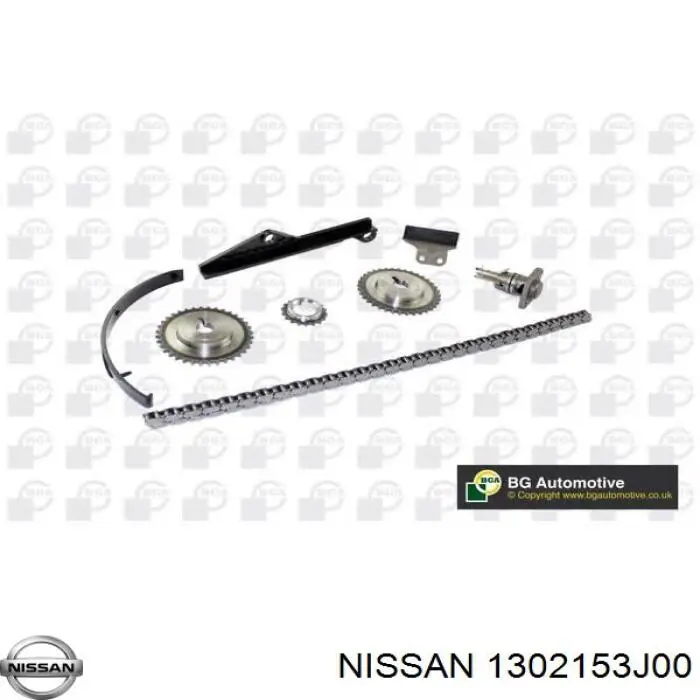Engrenagem de cadeia da roda dentada de acionamento de cambota de motor para Nissan Primera (P10)