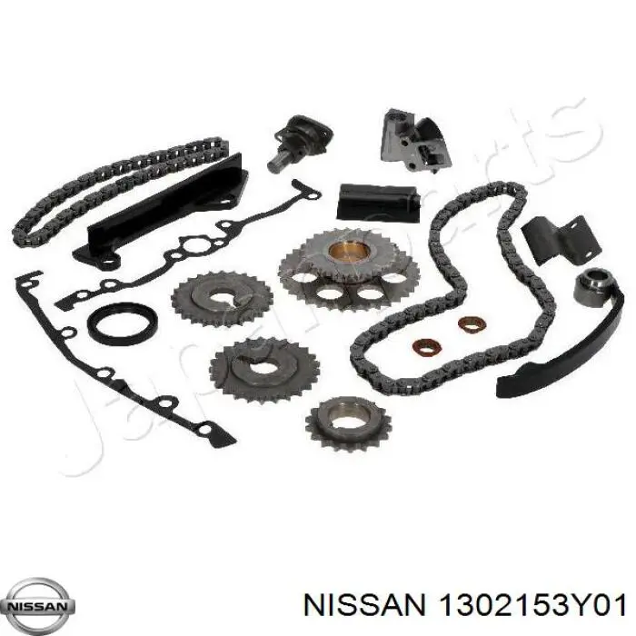 1302153Y01 Nissan звездочка-шестерня привода коленвала двигателя
