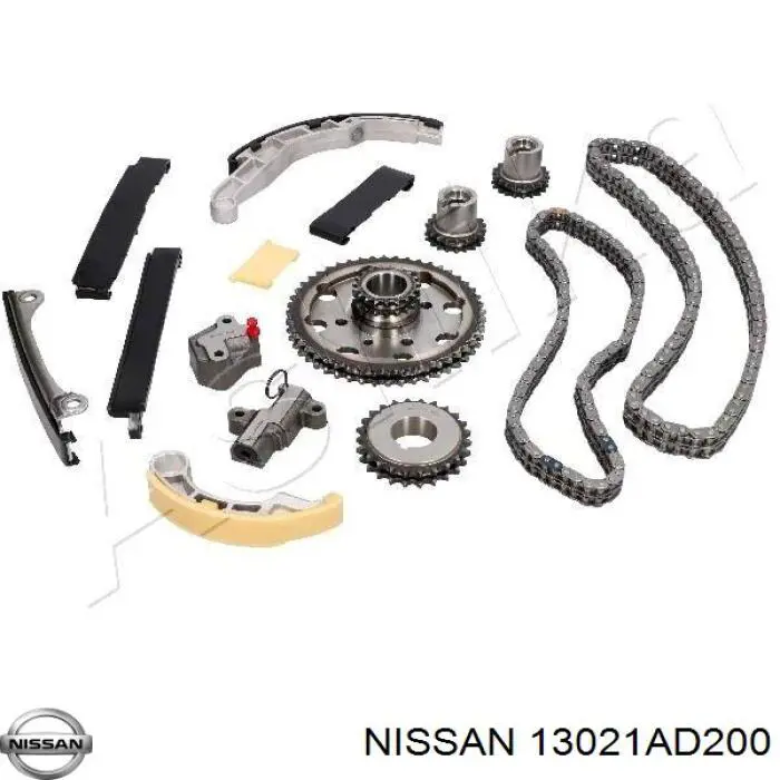 Звездочка-шестерня привода коленвала двигателя на Nissan Almera II 