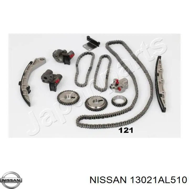 13021AL510 Nissan engrenagem de cadeia da roda dentada de acionamento de cambota de motor