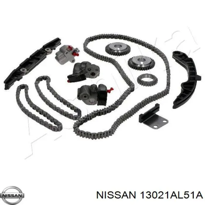 Зірка-шестерня приводу коленвалу двигуна 13021AL51A Nissan/Infiniti