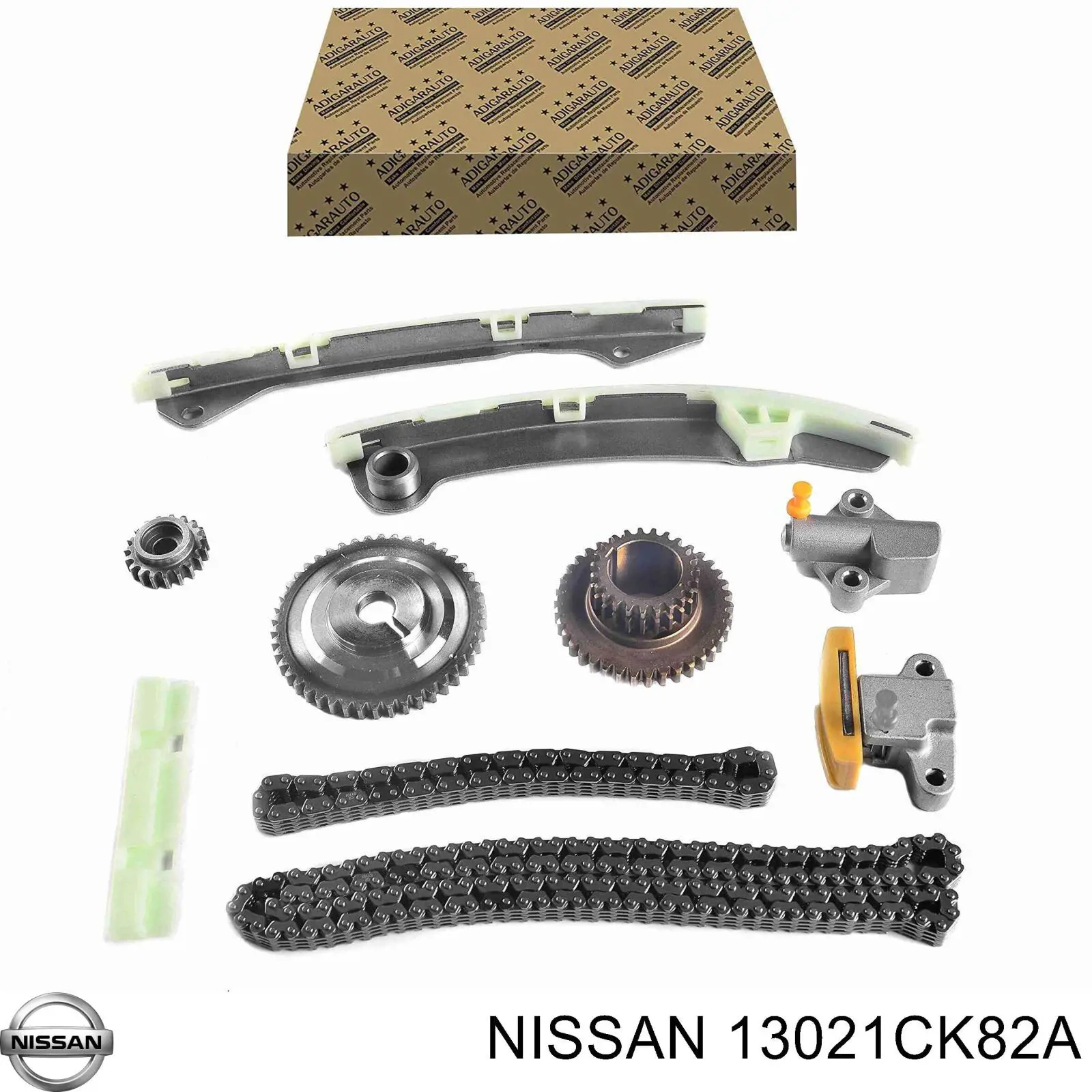 13021CK81A Nissan engrenagem de cadeia da roda dentada de acionamento de cambota de motor