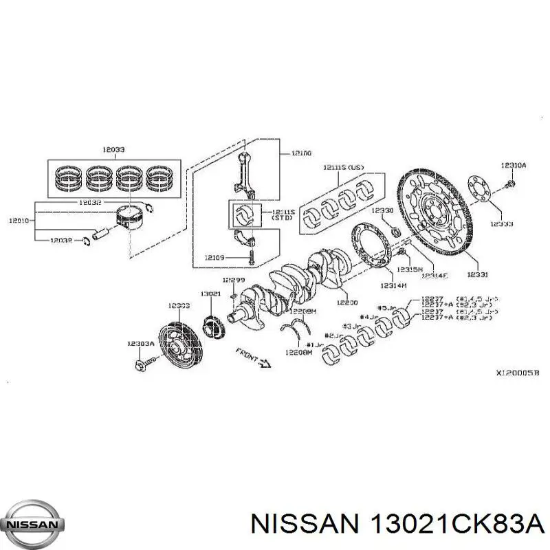 Звезда коленвала вала Topsauto TAN7101 цена, от 15.48 USD
