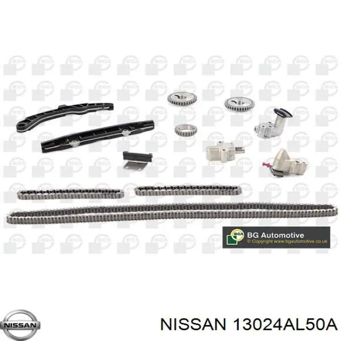 Engrenagem de cadeia da roda dentada da árvore distribuidora de motor para Nissan 370 Z 