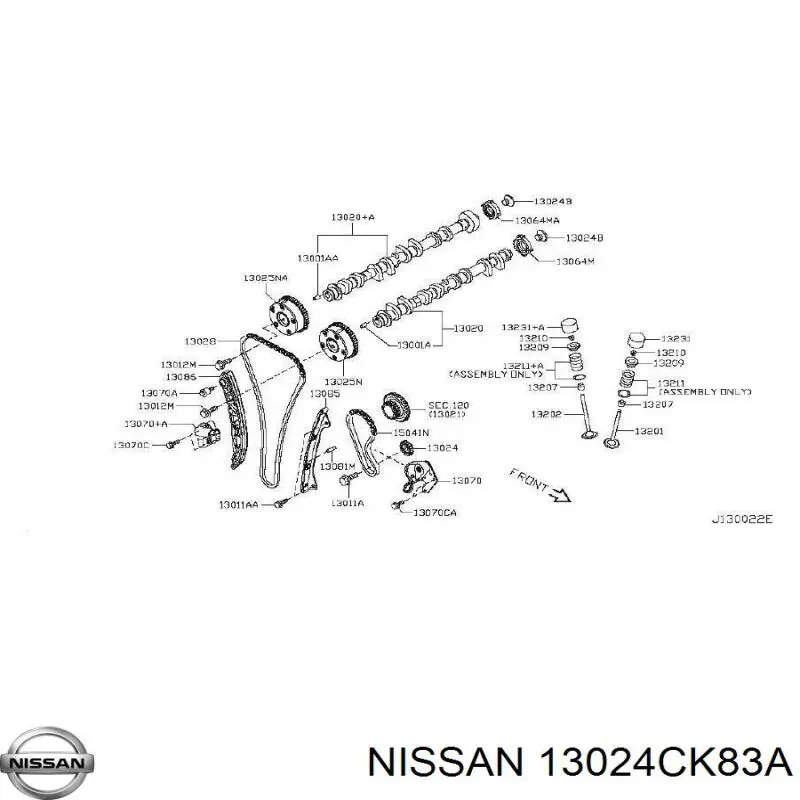 13024CK83A Nissan/Infiniti