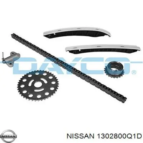 1302800Q1D Nissan cadeia do mecanismo de distribuição de gás, kit