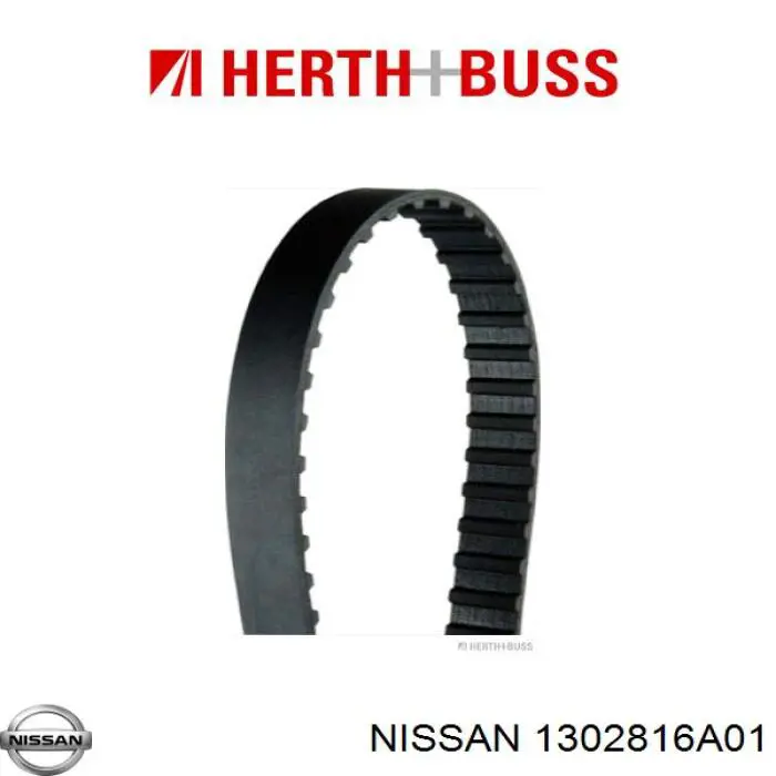 Зубчатый ремень Nissan/Infiniti 1302816A01 цена, от 13.93 USD