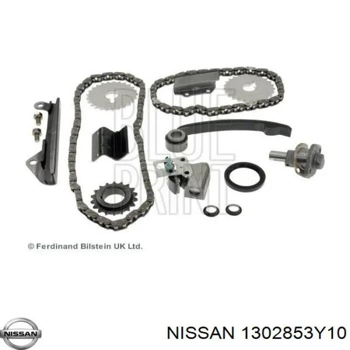 Cadeia superior do mecanismo de distribuição de gás para Nissan Almera (N15)