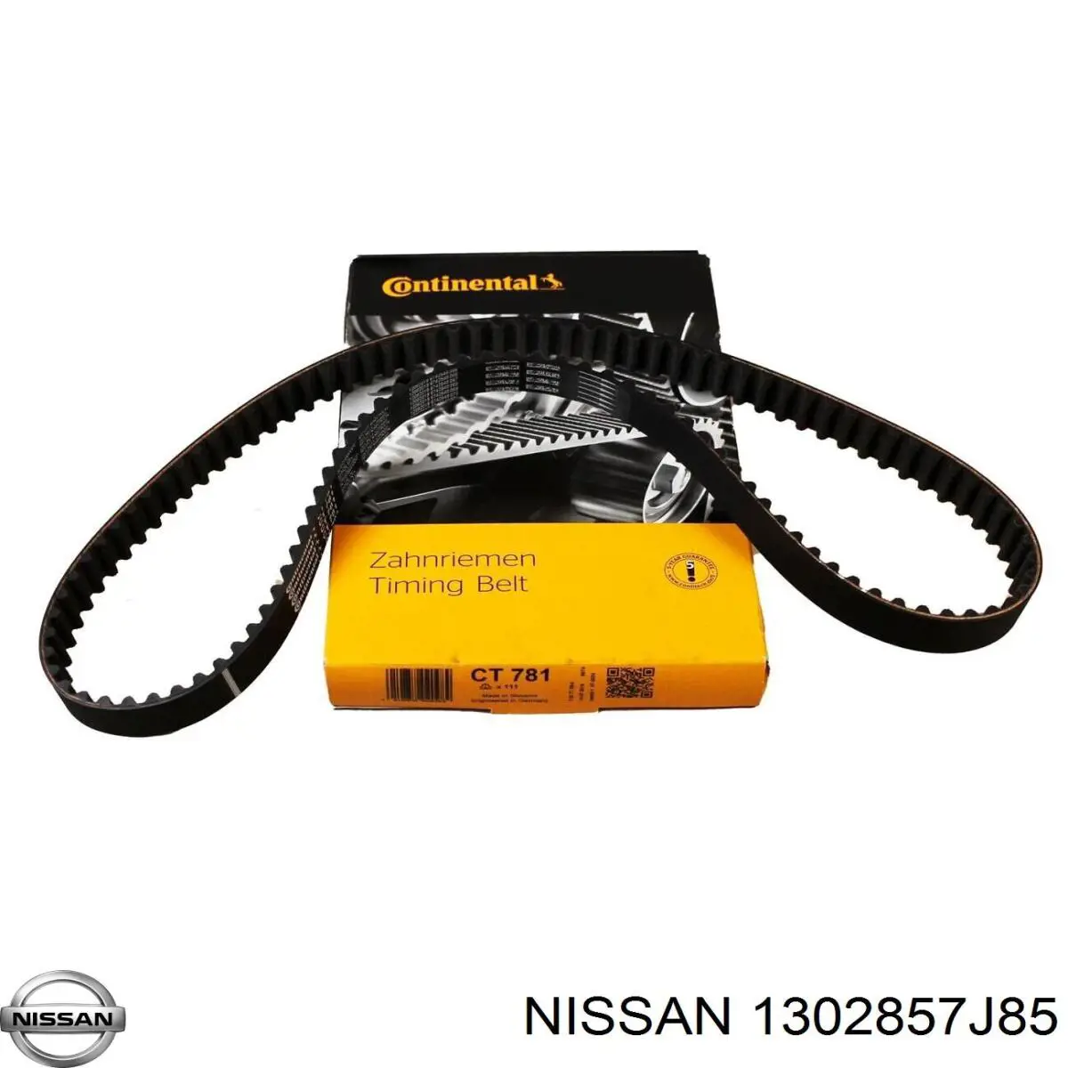 1302857J85 Nissan ремень грм