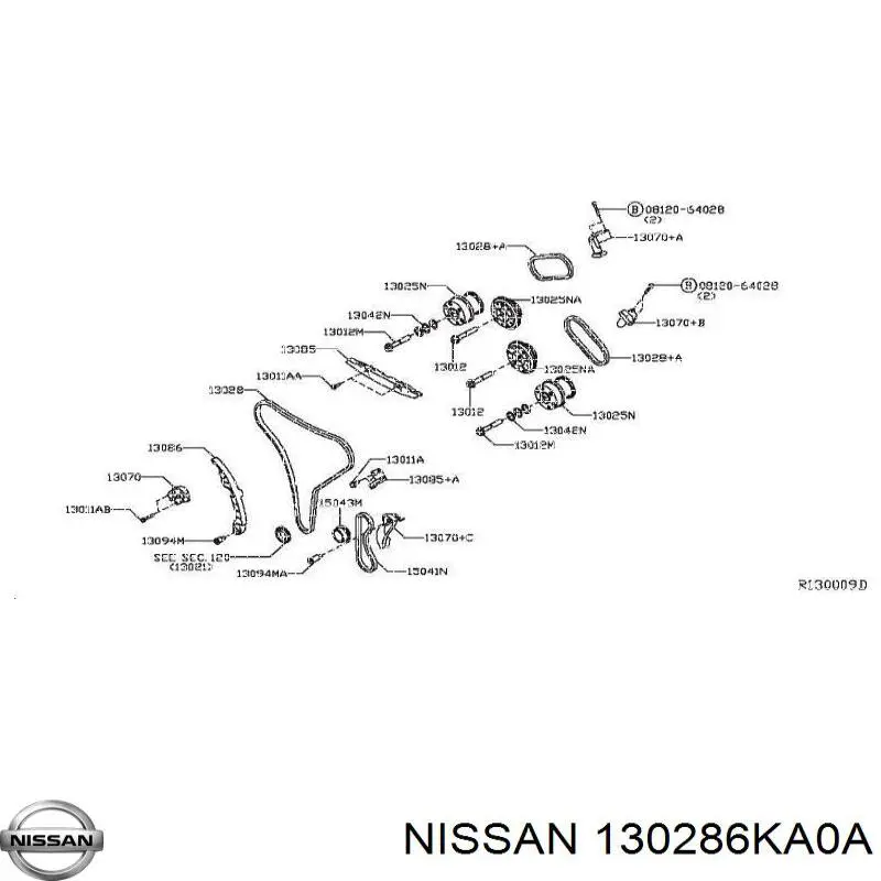  130286KA0A Nissan