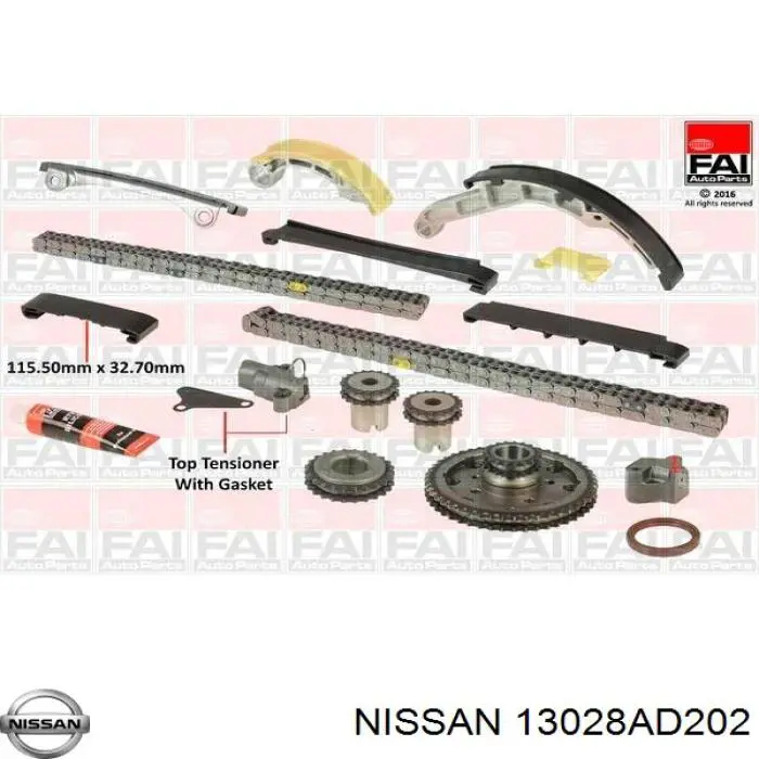 Цепь привода распредвала Q-fix Q1810013 цена, от 52.39 USD