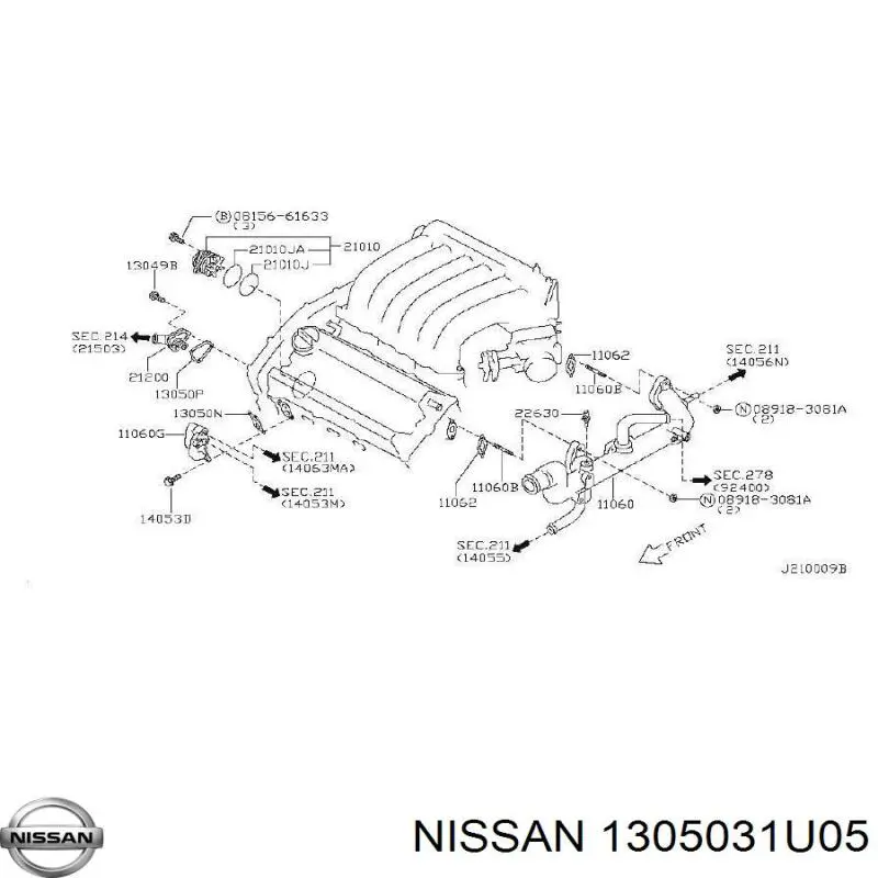  1305031U05 Nissan