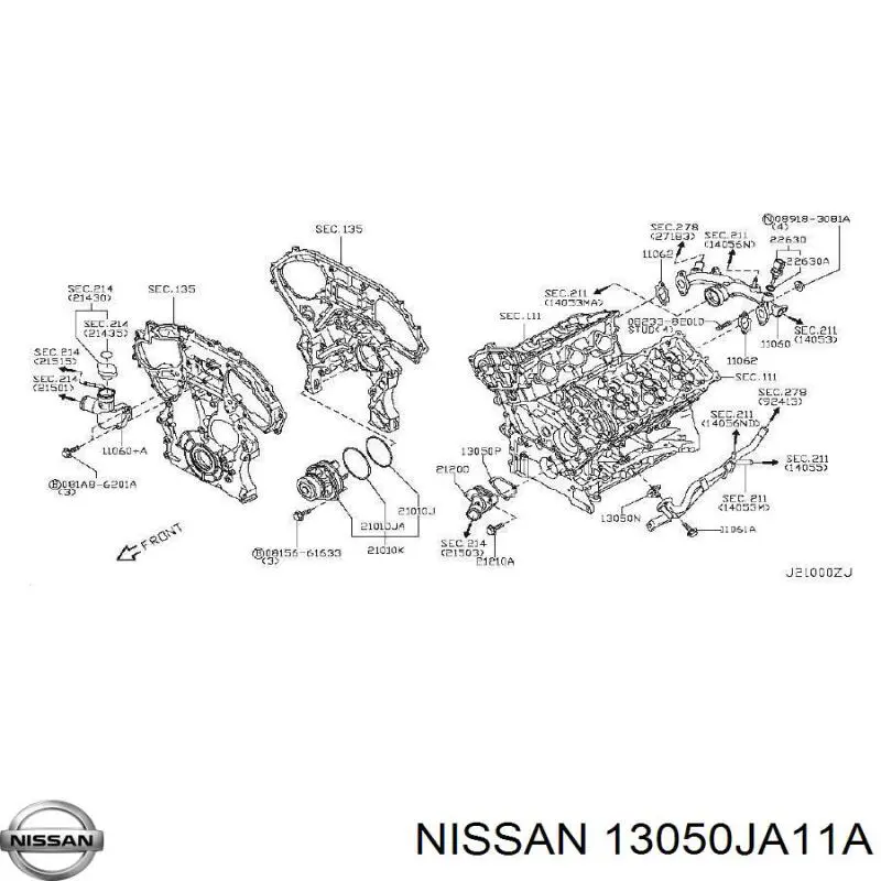 13050JA11A Nissan/Infiniti 