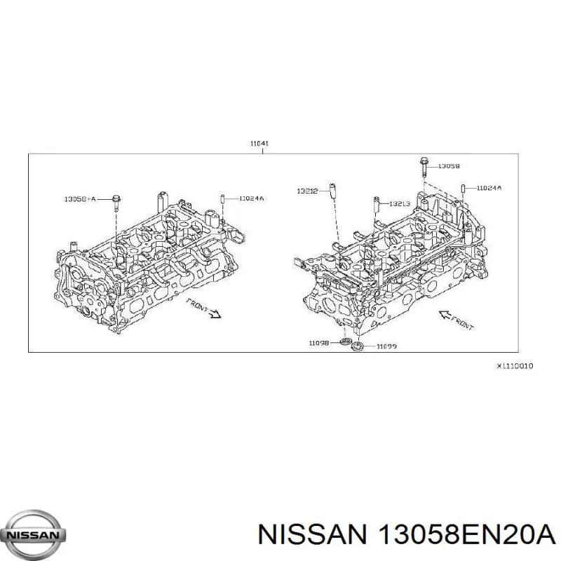 13058EN20A Nissan 