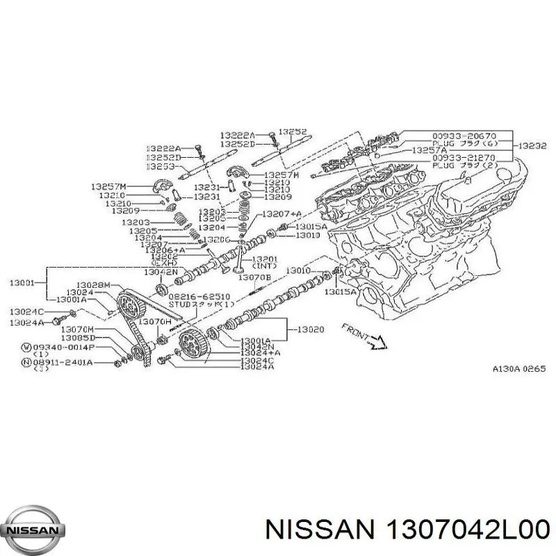 Купить AY460NS013 Nissan/Infiniti Ролик натяжителя газораспределительного ремня