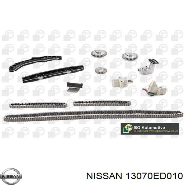 Натяжитель цепи ГРМ левый Nissan 13070ED010