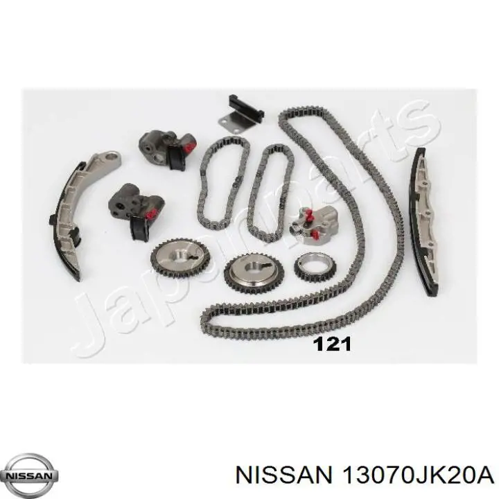 13070JK20A Nissan комплект цепи грм