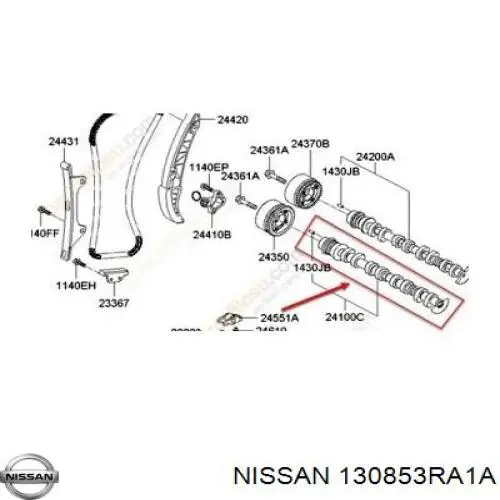 130853RA1A Nissan/Infiniti 